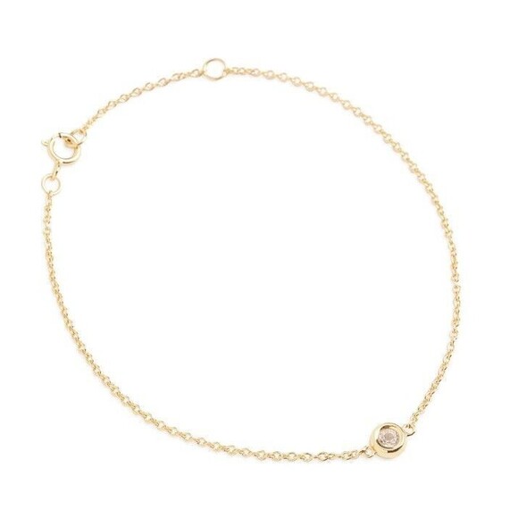 Marrin Costello Curateur Soleil Gold Topaz Dainty‎ Bracelet MSRP $150 NEW - Picture 7 of 8